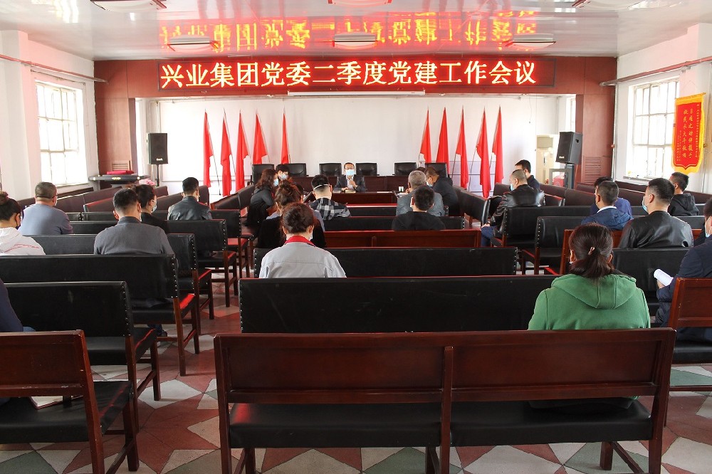 興業(yè)集團(tuán)黨委召開二季度黨建工作會(huì)議